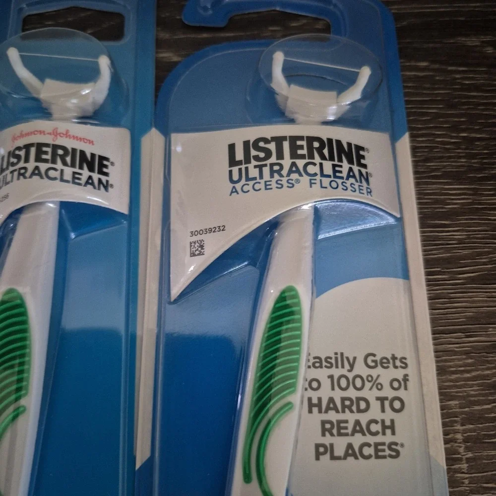 4 Ultraclean Access Flosser Refill Heads Unflavored Starter Kit Bundle
